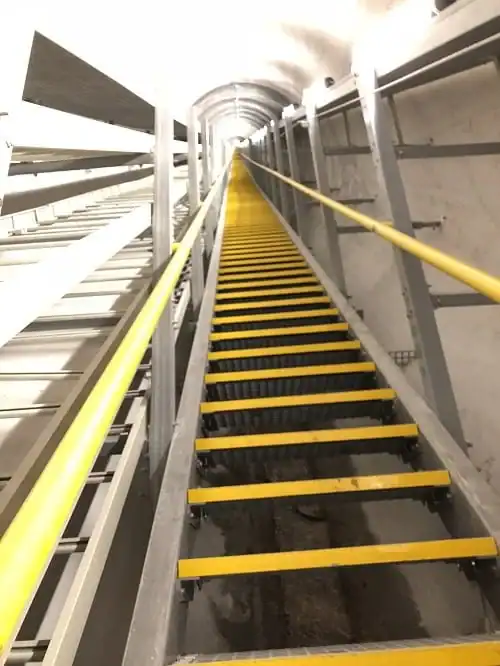 Stair modules with cable support – Tonstad Power Plant