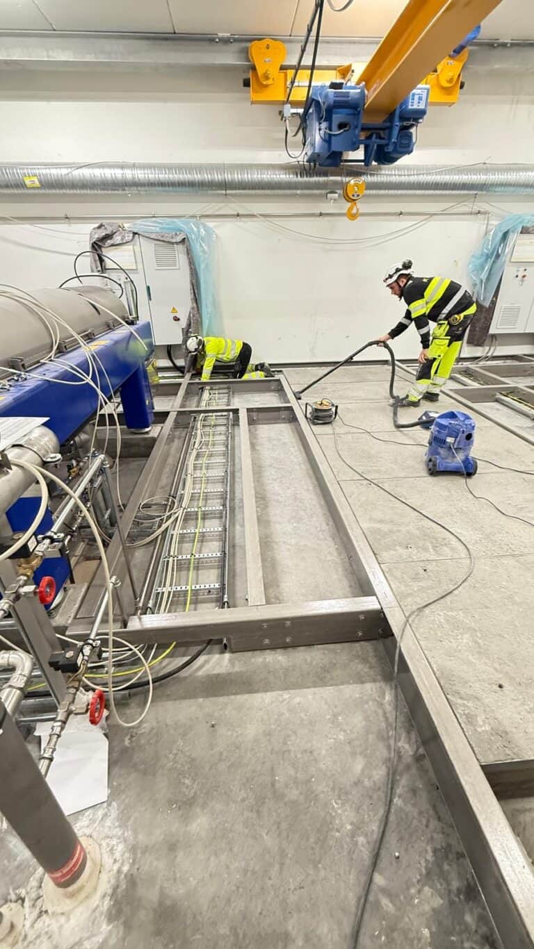 Leveranse til Veidekke Infrastruktur på Kattås