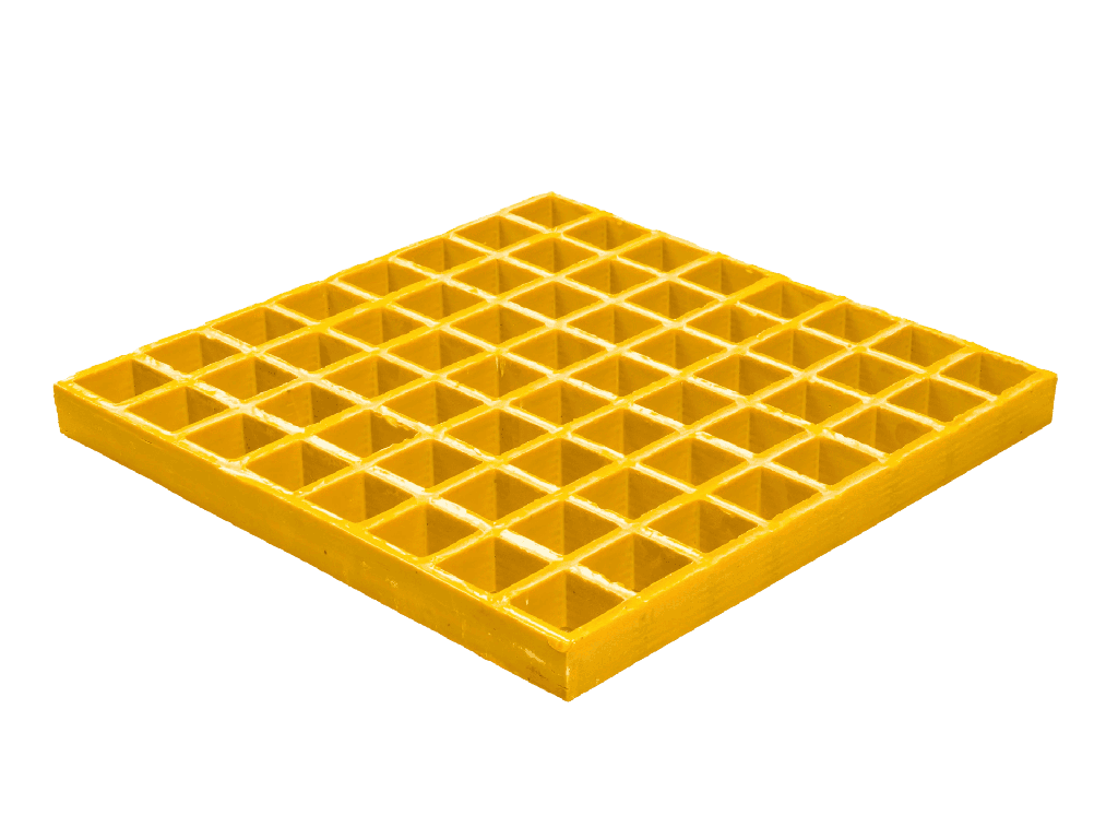 [15022] Grating 38x38x25 mm yellow RAL 7001