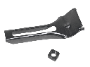 T-klips bunn med firkantmutter