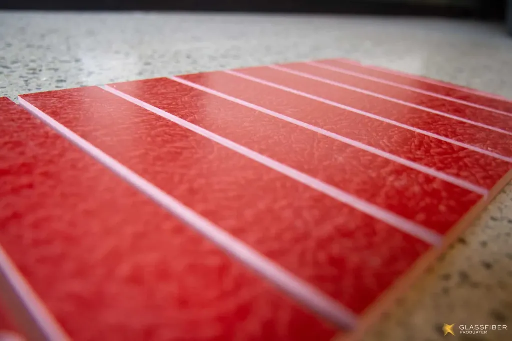 [10673] Flat sheet GPO3 12 mm 1250x2500 mm red
