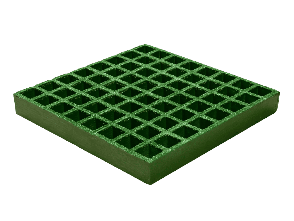 [15037] Grating 38x38x38 mm green RAL 6017