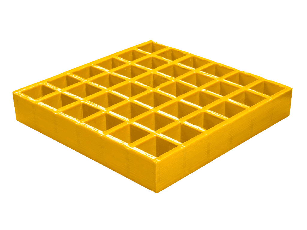 [15051] Gitterrist 51x51x51 mm gul RAL 1003