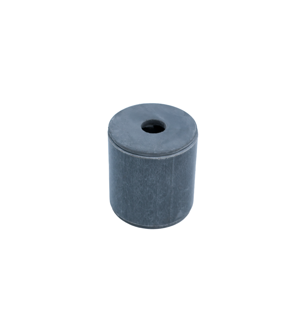 [11426] Spacer Ø48x5 mm senterhull Ø13 L=66,5 mm grå
