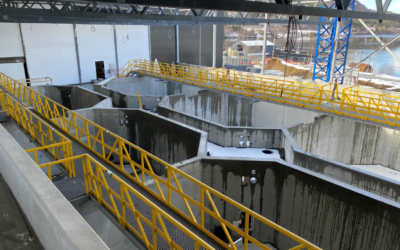 Smolt facility equipped with fiberglass solutions
